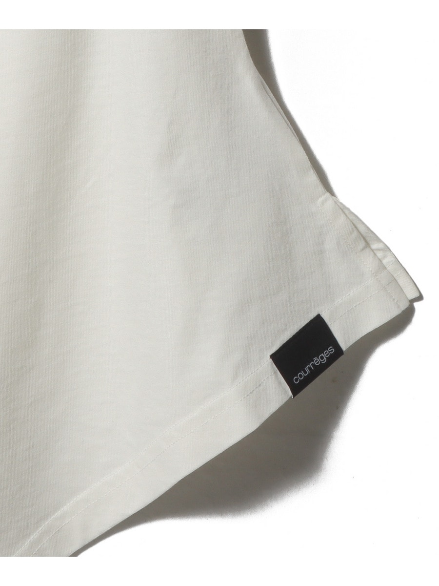 関税送料込【Courreges】コットントップス COURREGES クレージュ アシンメトリー ワンショルダー トップス