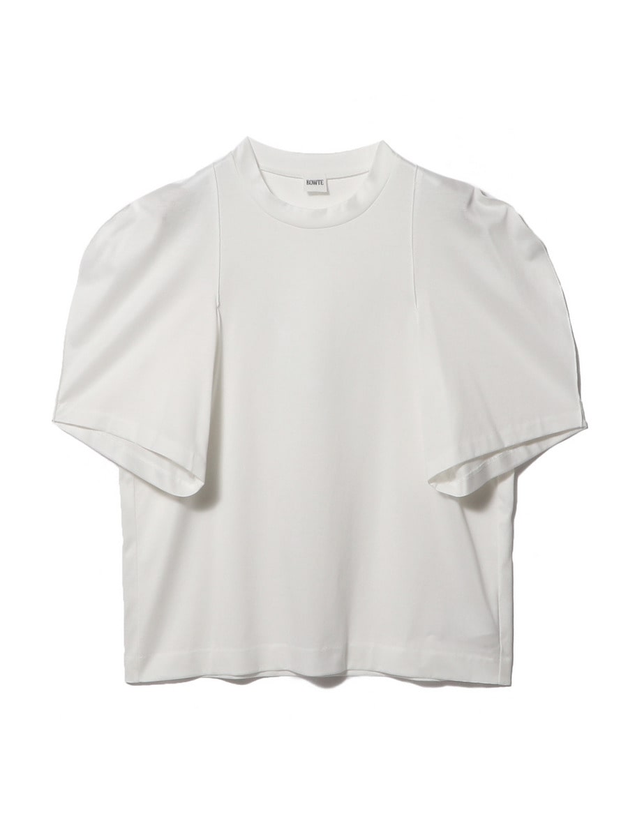 新品　nagonstans サークルスリーブTシャツ circle-sleeve t-shirt｜M｜Salt｜cut and sewn｜någonstans