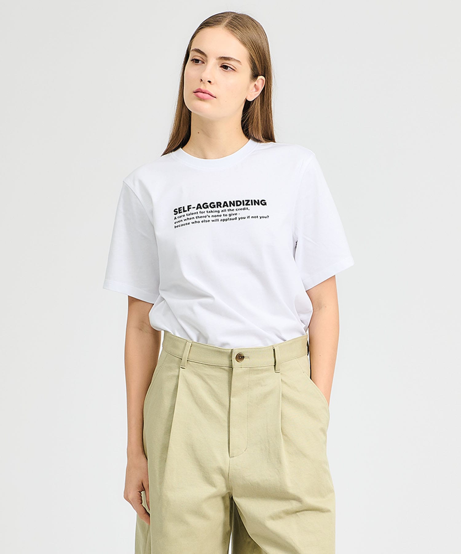 Aggrandizing Slogan Tシャツ
