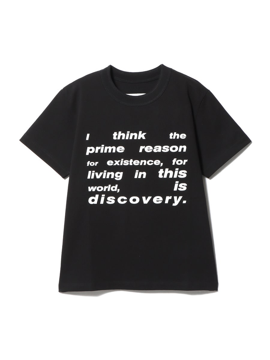 【サカイ】ジェームズディーン 半袖Tシャツ コットン ブラック sacai James Dean T-Shirt 