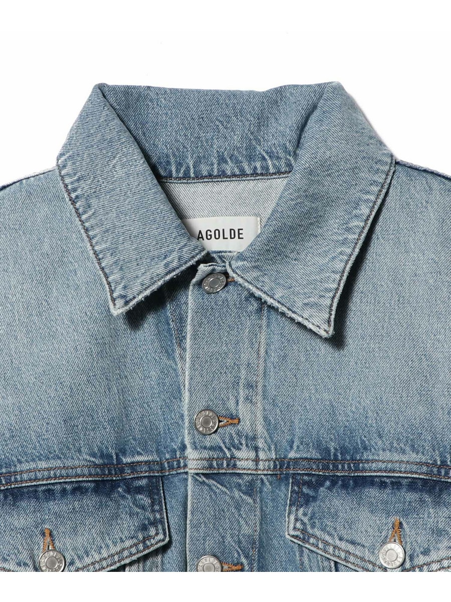 【関税込み】AGOLDE グレー Palmer デニムジャケット AGOLDE / PALMER デニムジャケット|ESTNATION ONLINE STORE