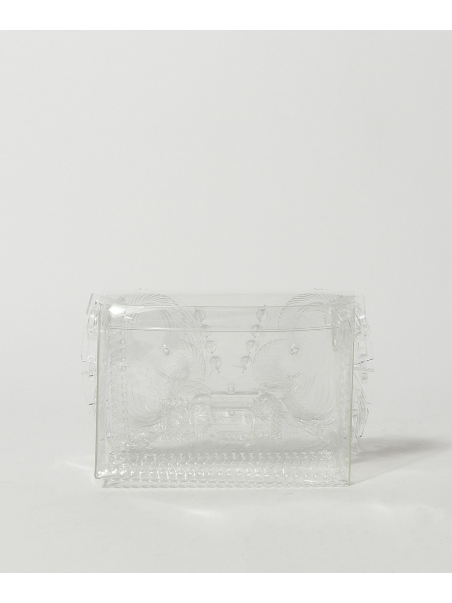 Mame Kurogouchi / TRANSPARENT SCULPTURAL MINI CHAIN BAG｜ESTNATION