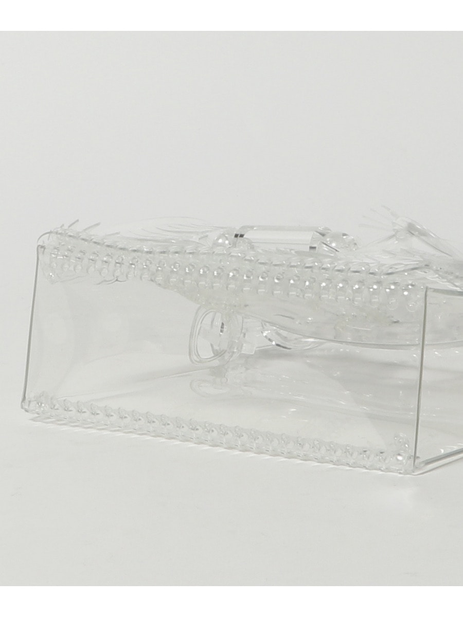 Mame Kurogouchi / TRANSPARENT SCULPTURAL MINI CHAIN BAG｜ESTNATION