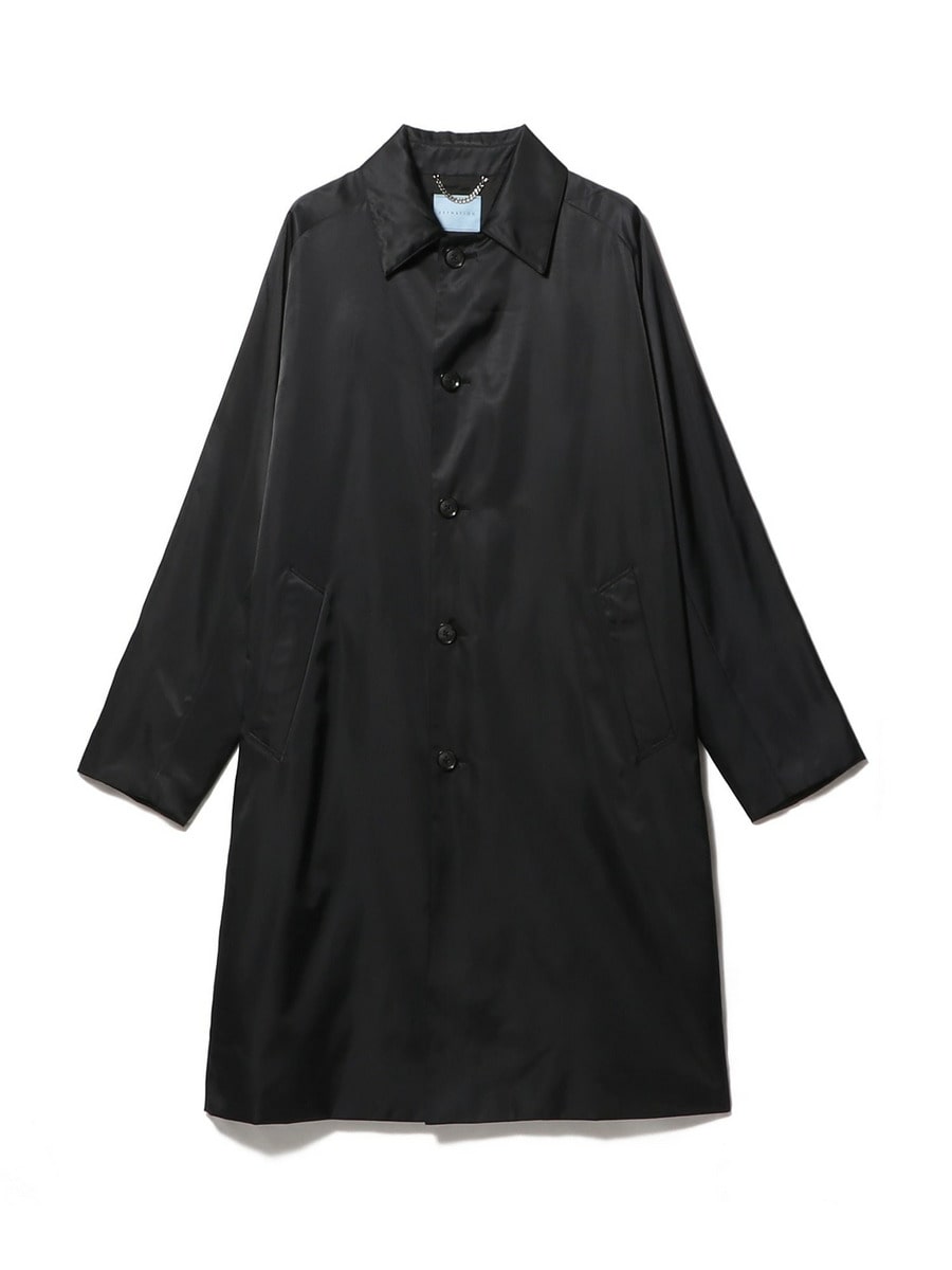ESTNATION / シャイニーサテン バルマカーンコート｜ESTNATION