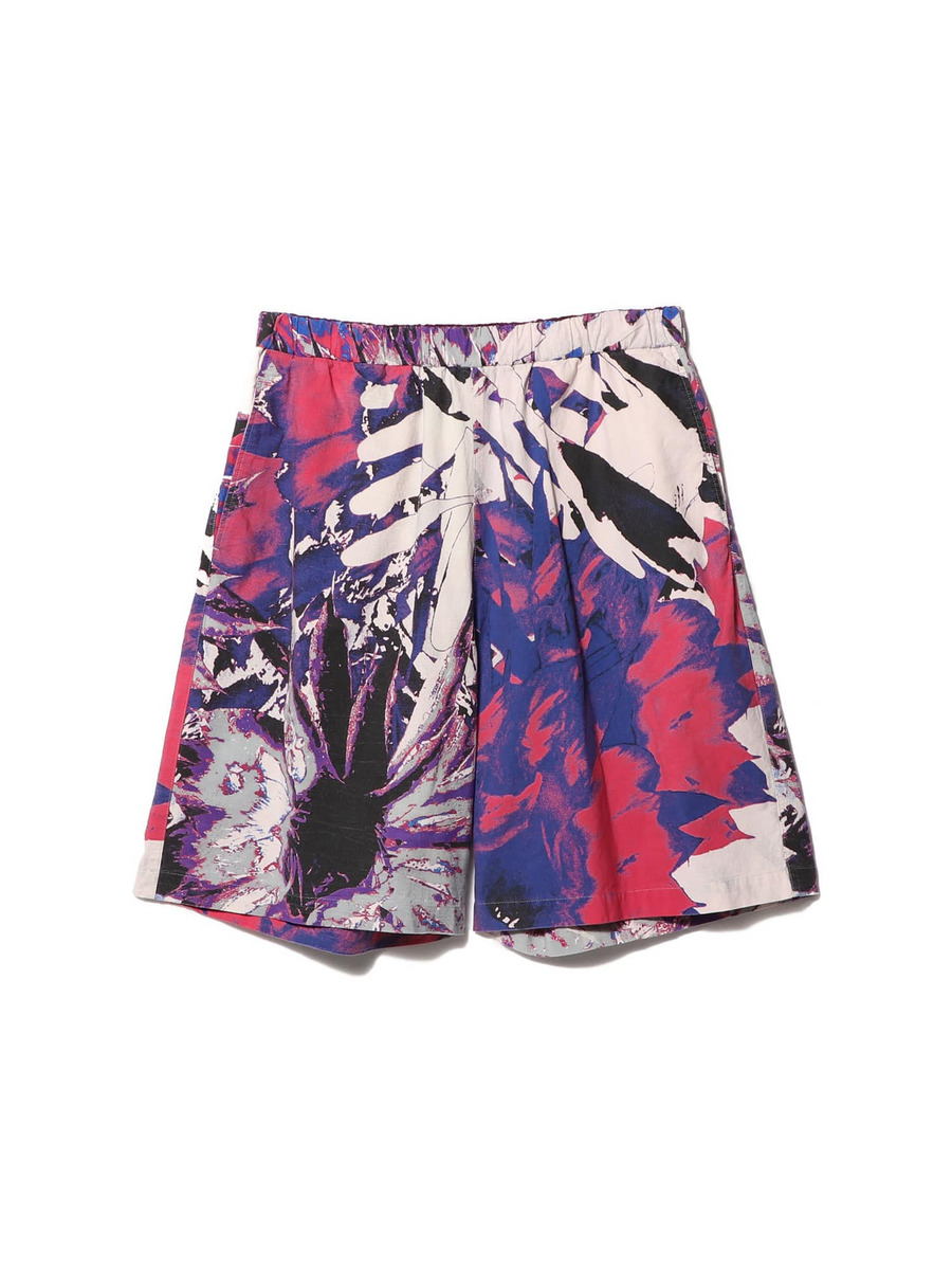 フラワープリント バギーショーツ《ESTNATION EXCLUSIVE》