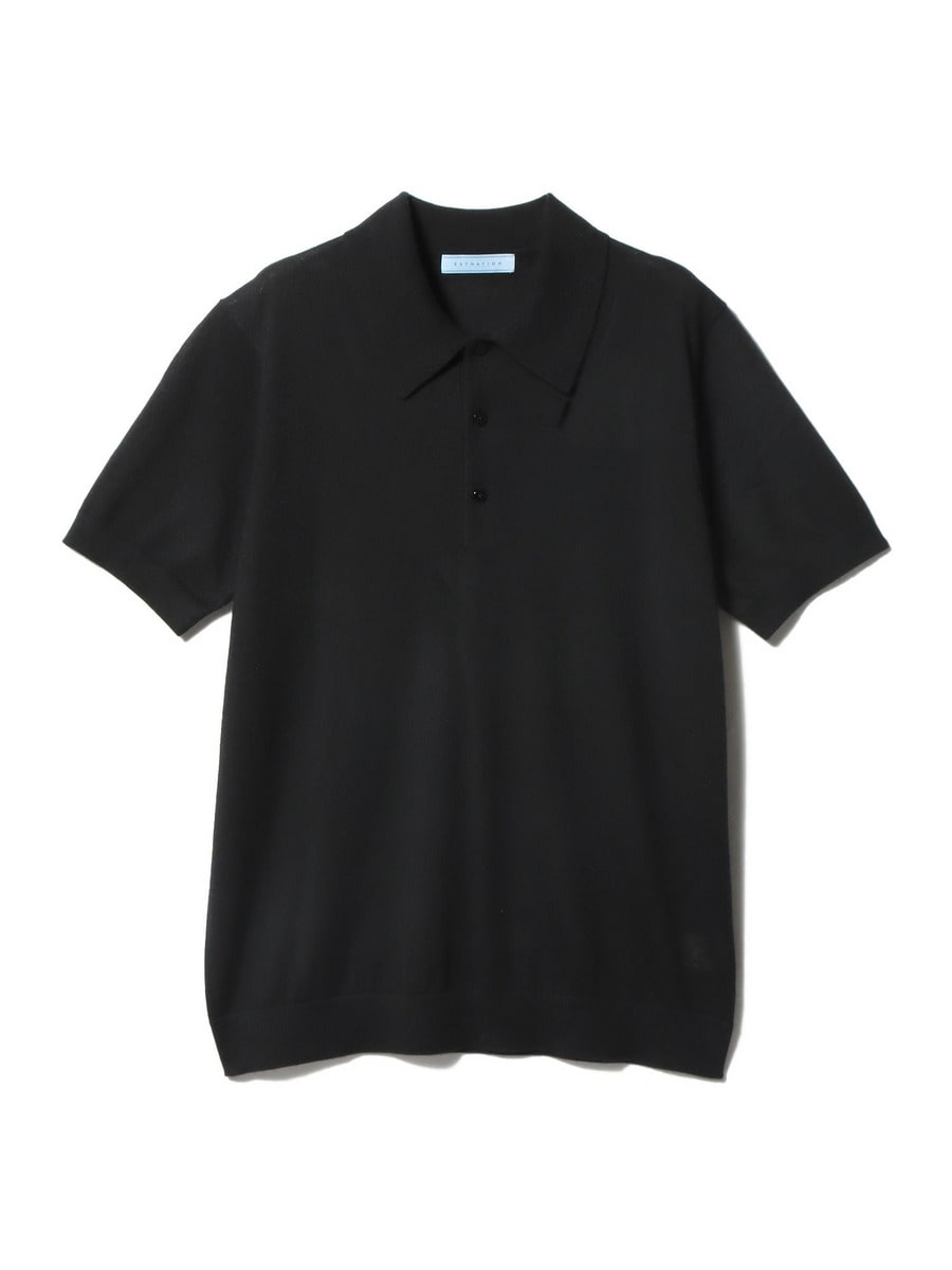 ESTNATION / CARIAGGI カシミヤ ニットポロシャツ｜ESTNATION ONLINE