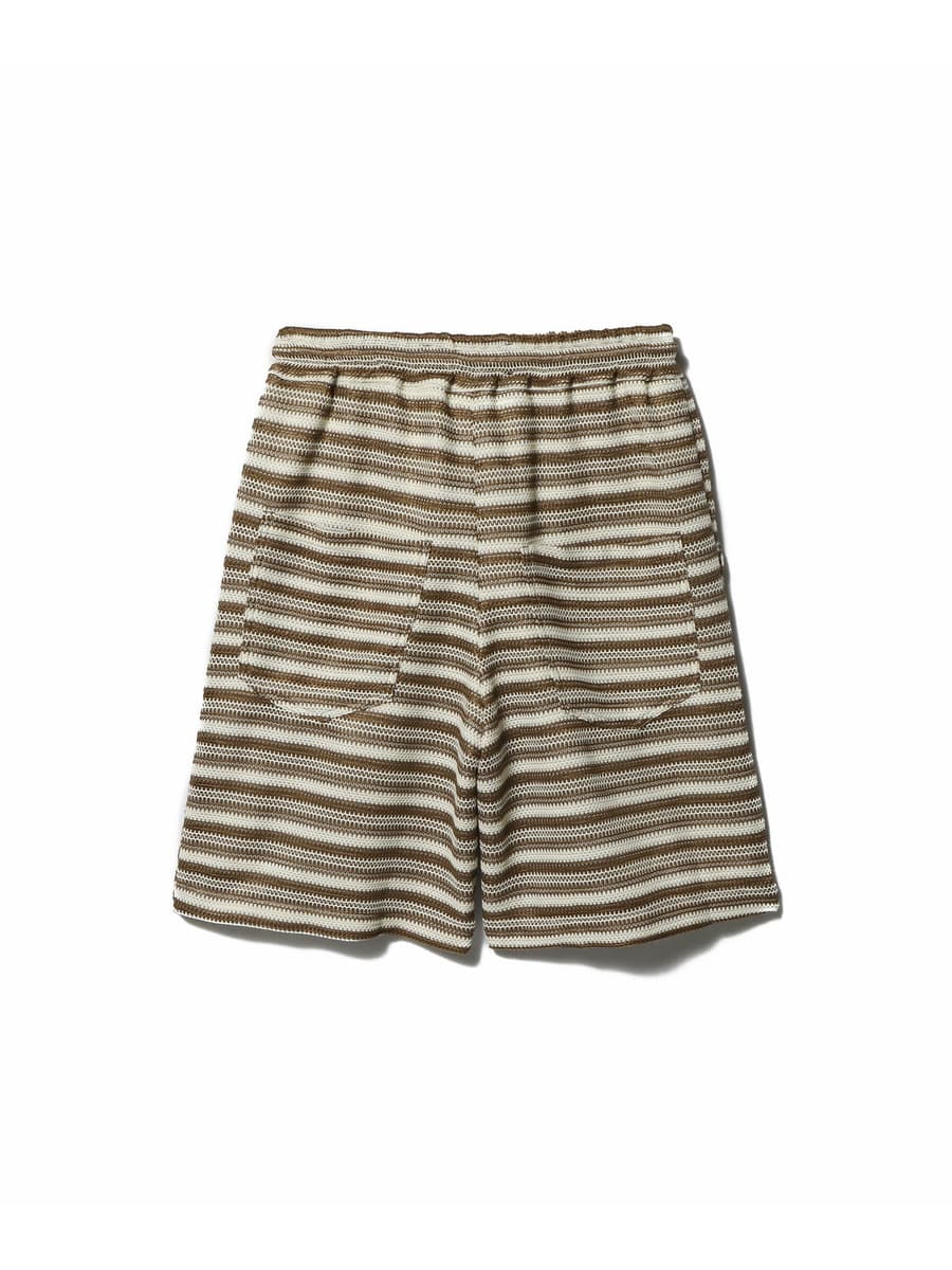 SONG FOR THE MUTE / Crochet Knit Elasticated Shorts｜ESTNATION 