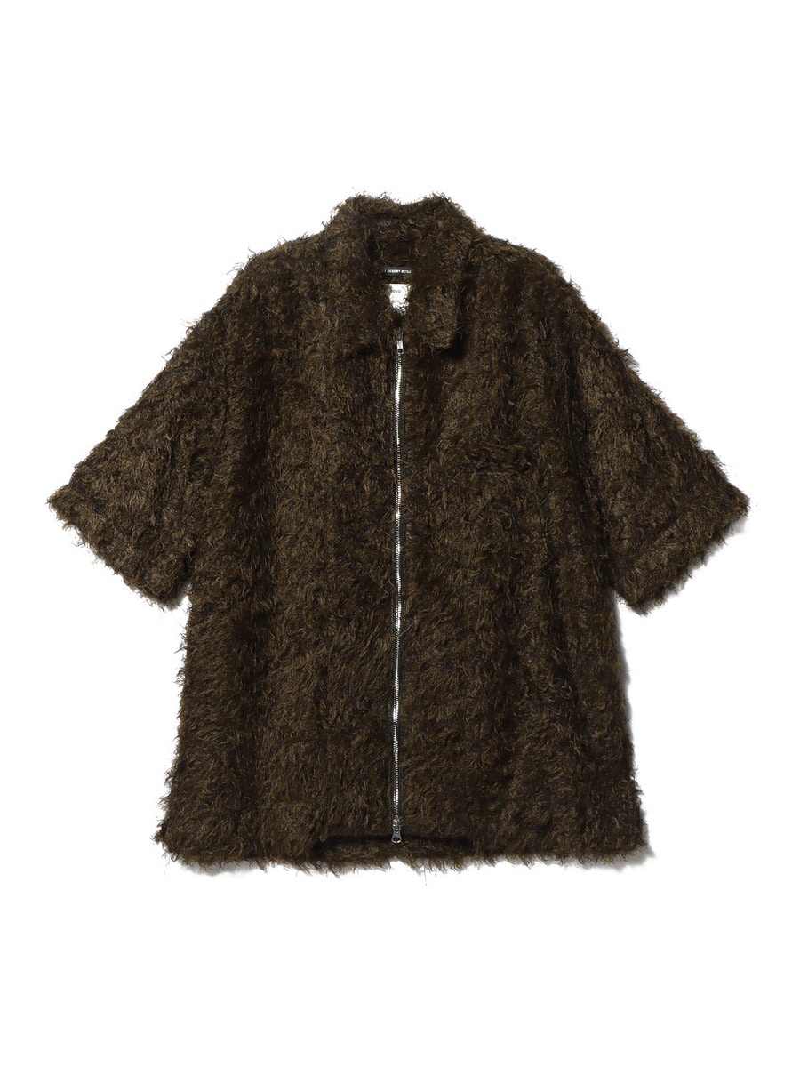 Zip Up Box Shirt Goat