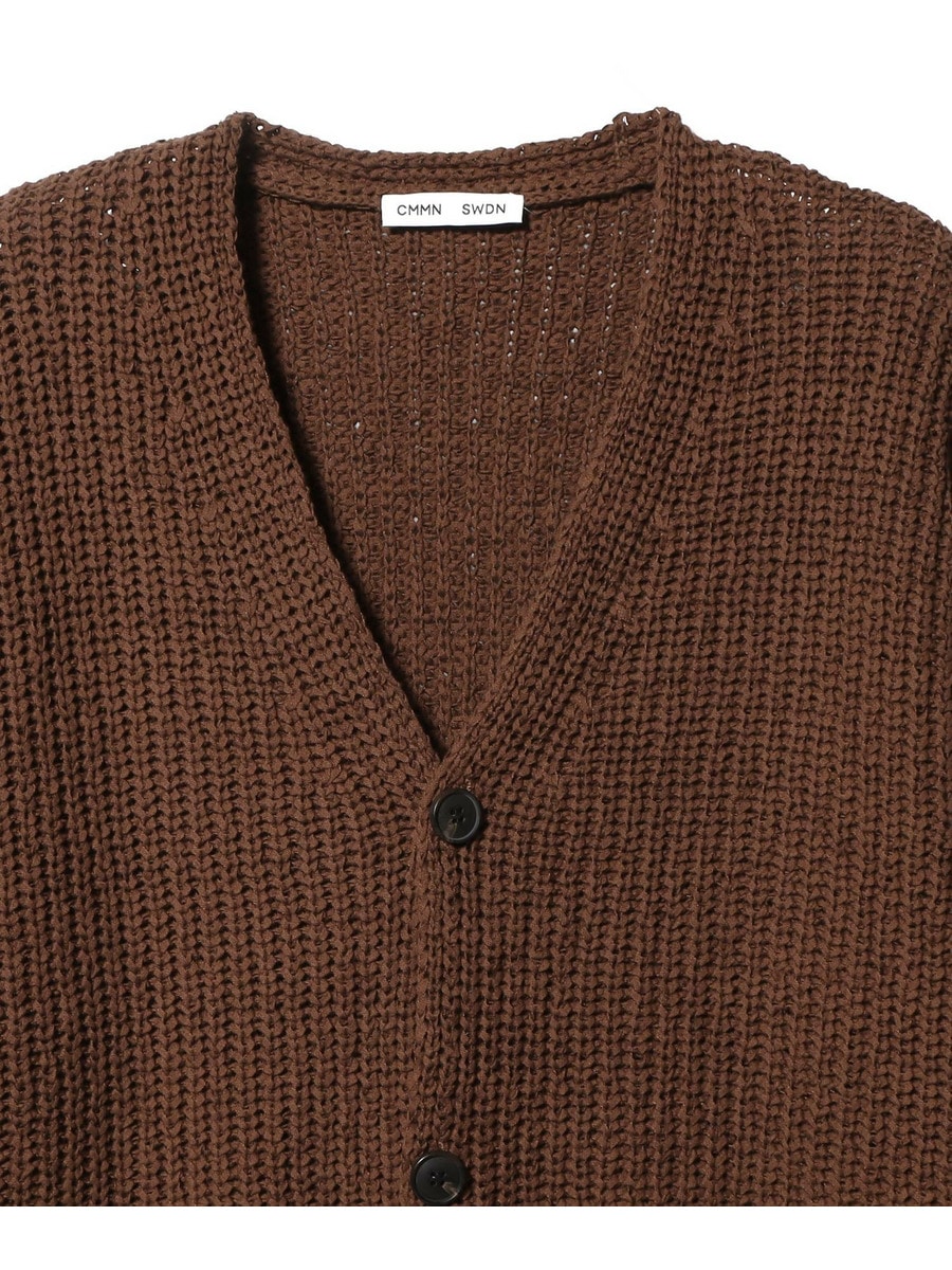 CMMN SWDN / Eldar Tape Knit Cardigan｜ESTNATION ONLINE STORE