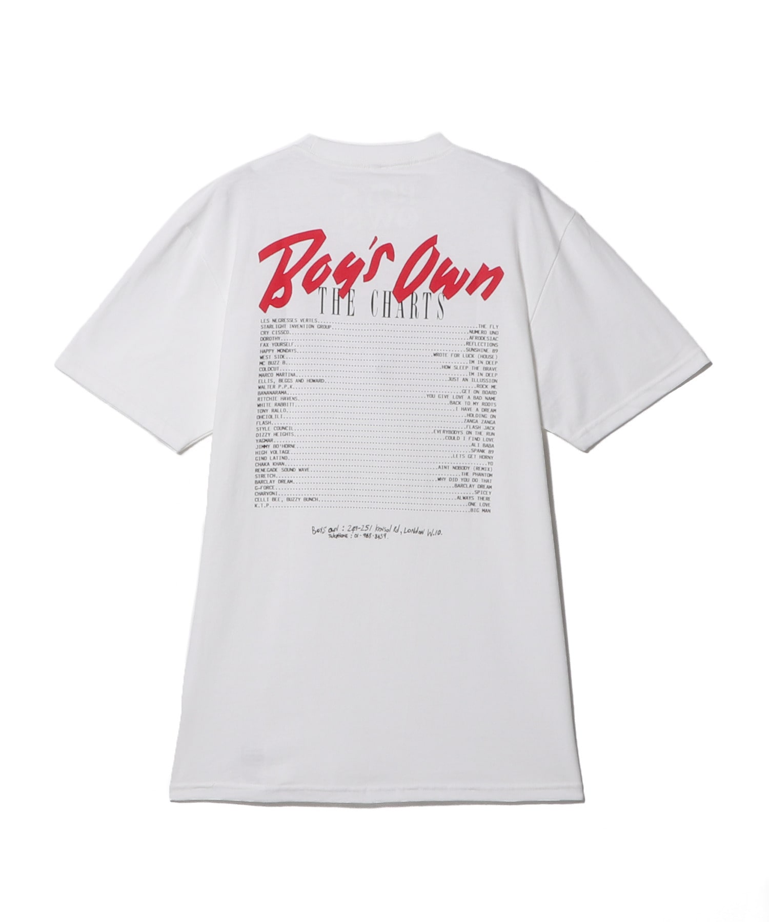 THE CHARTS TEE