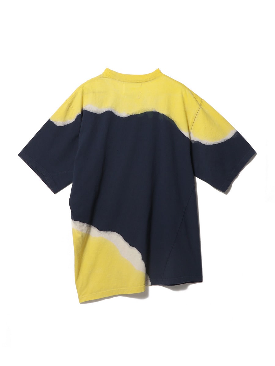 NOMARHYTHM TEXTILE / Hand Dye Twist Tee - Print｜ESTNATION