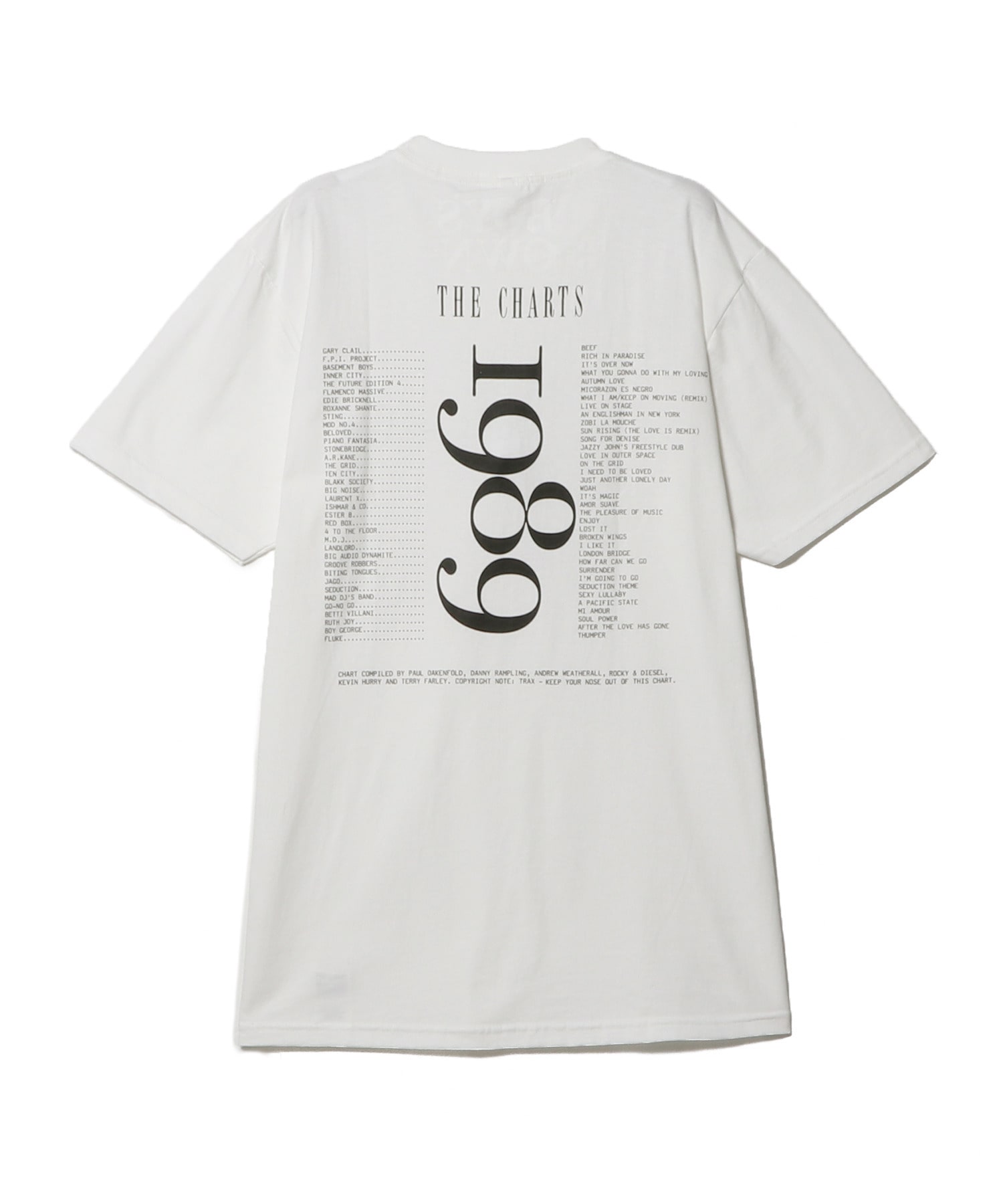 1989 CHARTS TEE