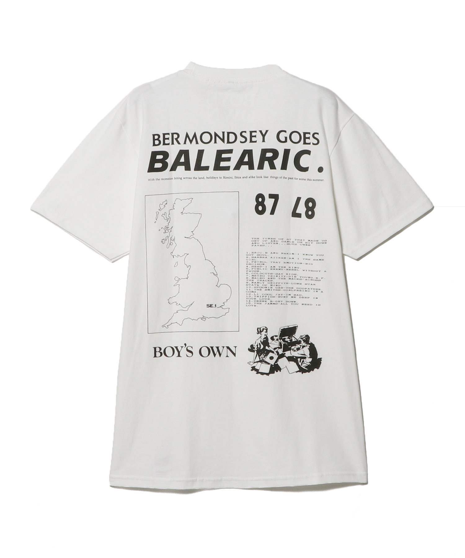 BERMONDSEY GOES BALEARIC TEE