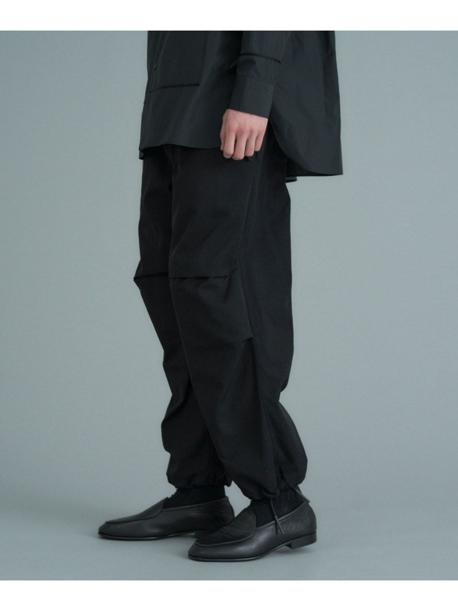 パンツ ESTER SERGE OVER PANTS / BLACK / 44 LAD MUSICIAN ESTER SERGE OVER PANTS 44