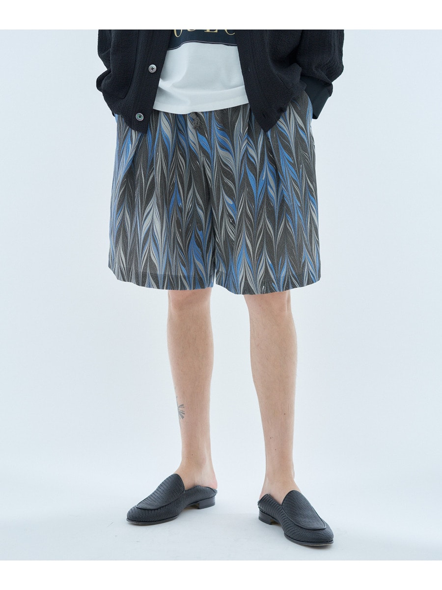 シルク ワイドショーツ ＜ESTNATION JOURNEY＞