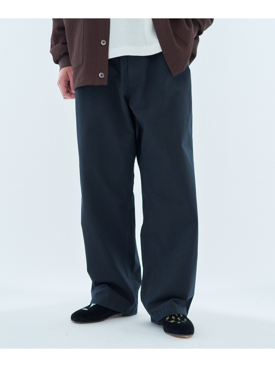 コットンシルク カーペンターパンツ