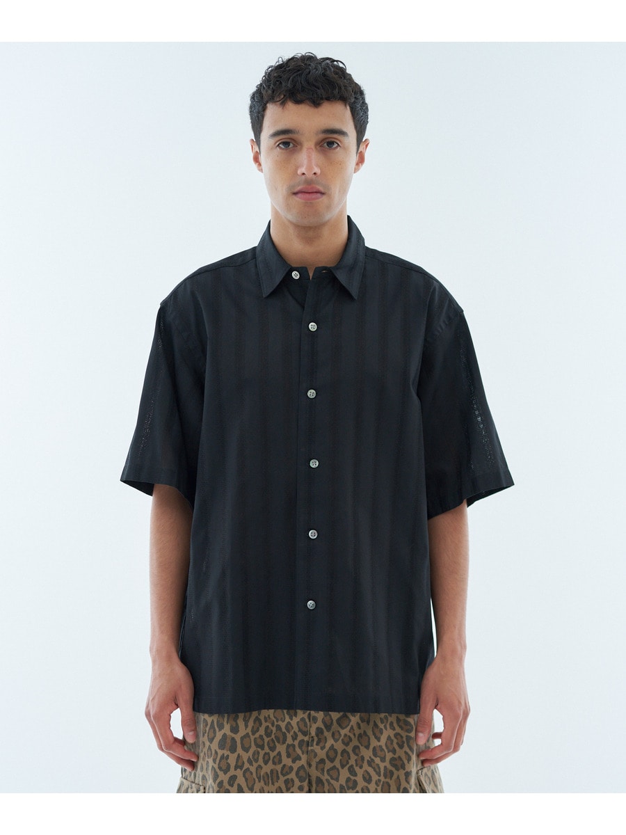 カラミハーフスリーブシャツ