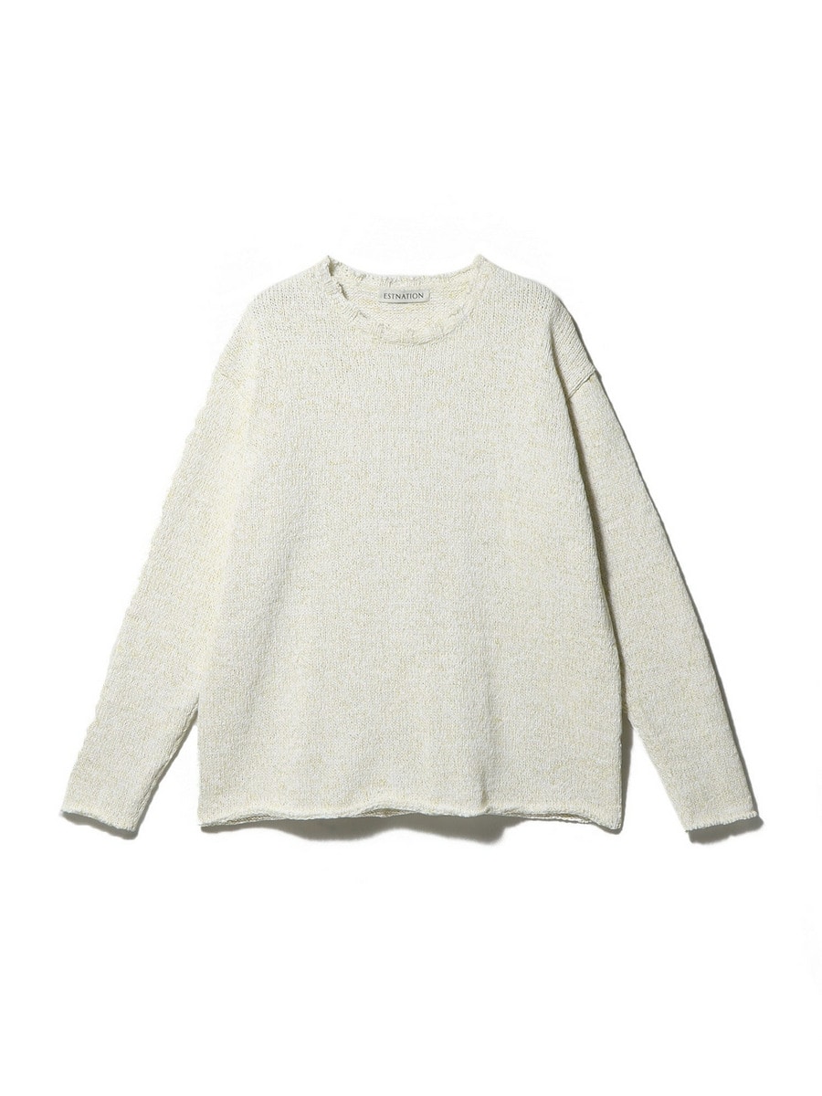 ESTNATION スカラクルーネックニット ESTNATION / スカラクルーネックニット｜ESTNATION ONLINE STORE