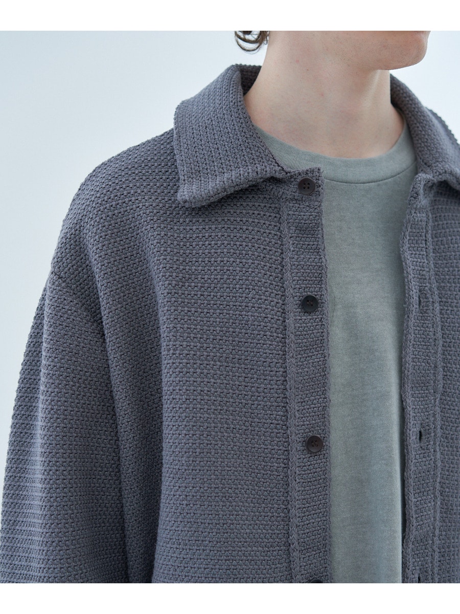 ESTNATION / ツイード ニットシャツ｜ESTNATION ONLINE STORE