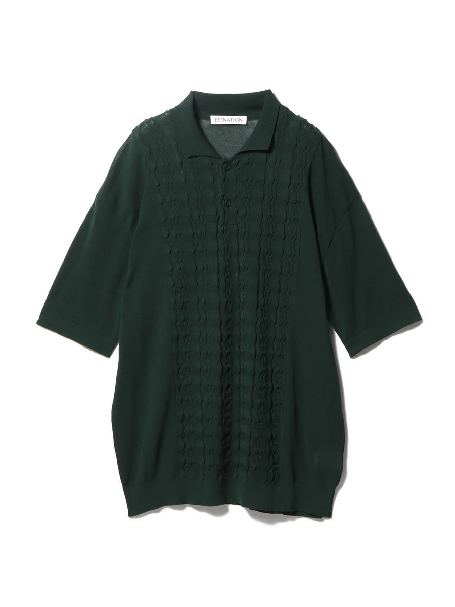 ポロシャツ 3点セット　エストネーション　ESTNATION ESTNATION / コットン デザインポロシャツ｜ESTNATION ONLINE