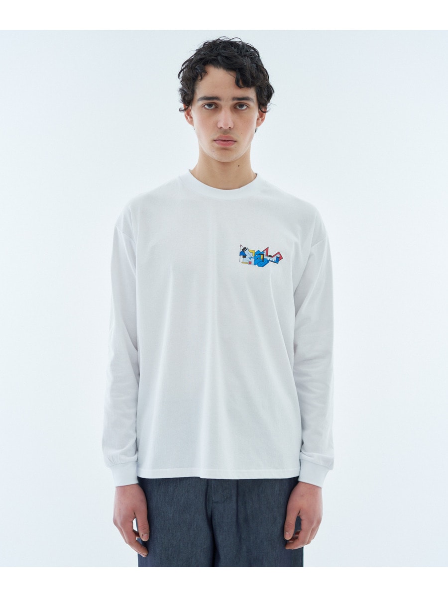 DELTA プリントロングスリーブTシャツ
