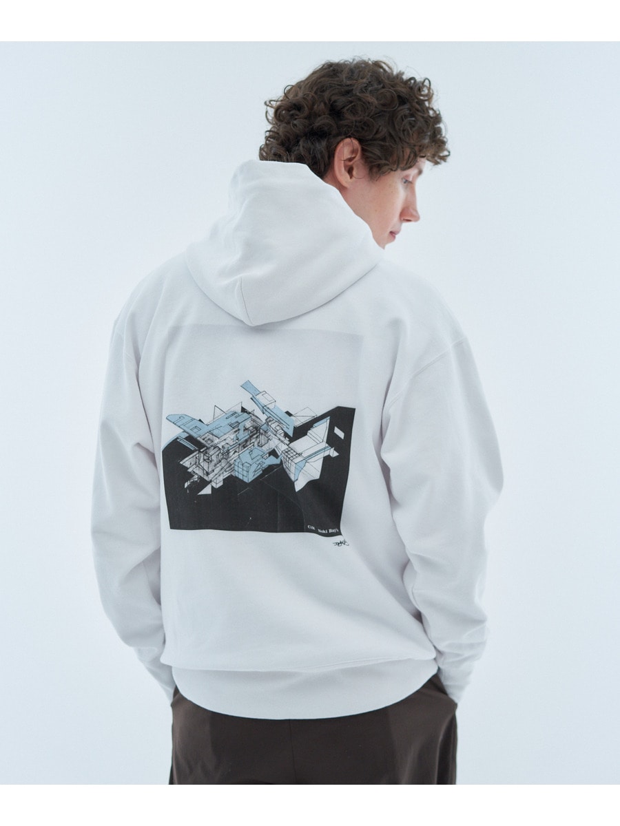 DELTA プリントフーディー