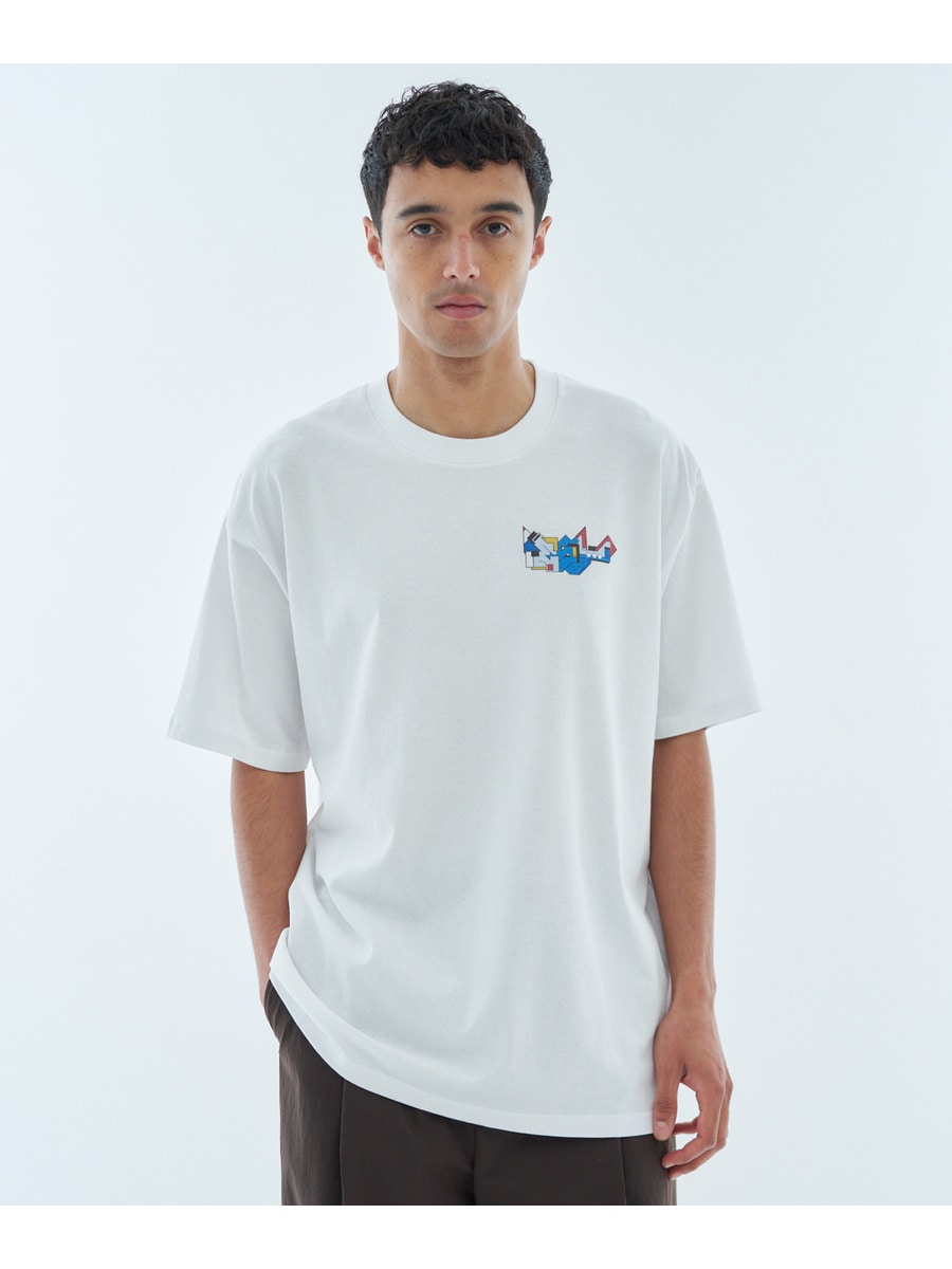 DELTA プリントショートスリーブTシャツ