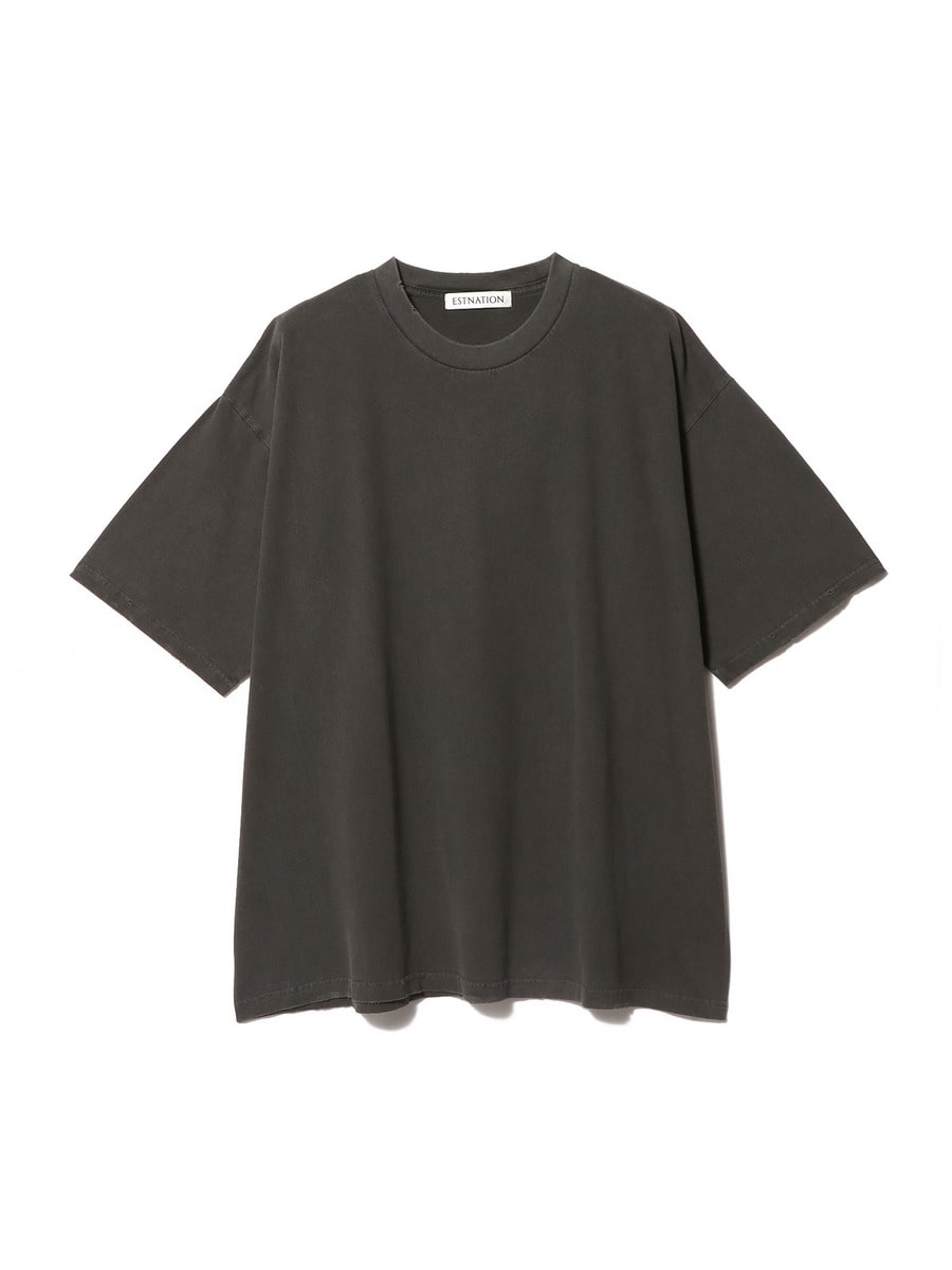 本当に信頼出来る店 ESTNATION / クラッシュカットソー｜ESTNATION ガーメントダイ カットソー(半袖/袖なし)