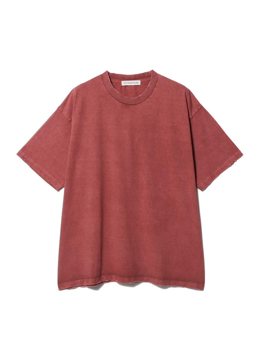 ESTNATION / ガーメントダイ クラッシュカットソー｜ESTNATION ONLINE