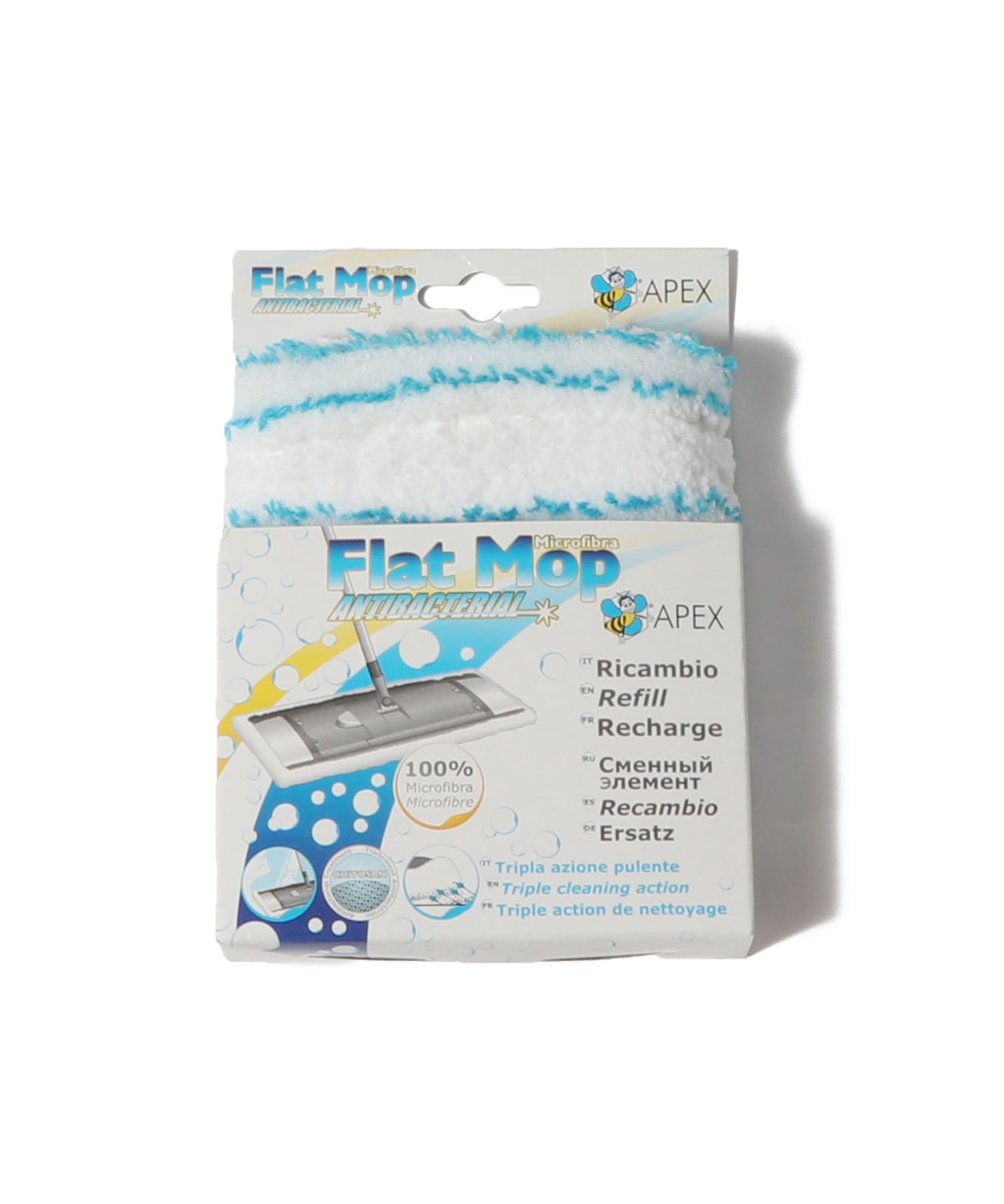 Refill flat mop antibacterial