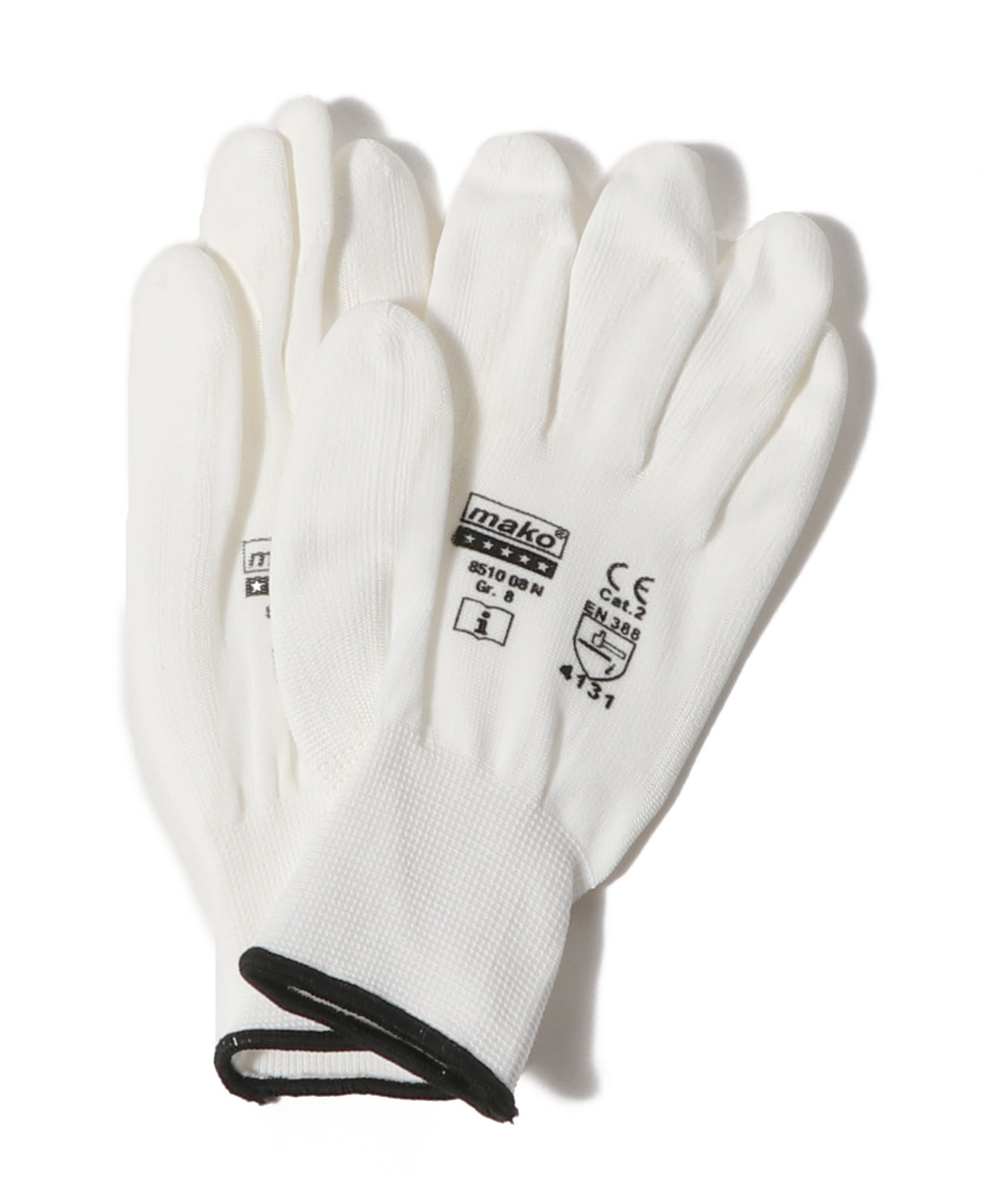 PU fine knit glove size 8