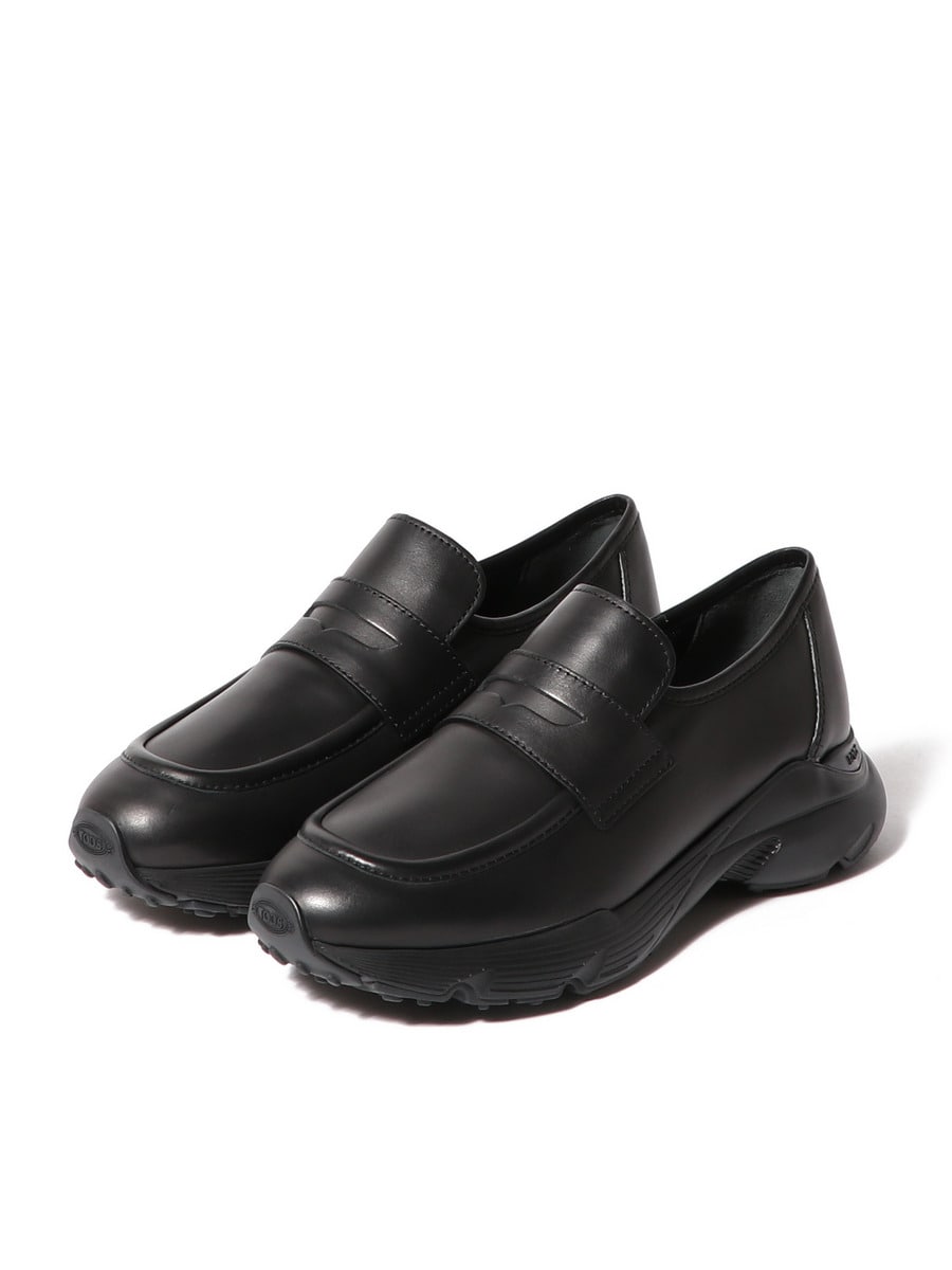 【TOD'S】メタルロゴブラックローファー 楽天市場】TODS トッズ T TIMELESS Leather Loafers レザー