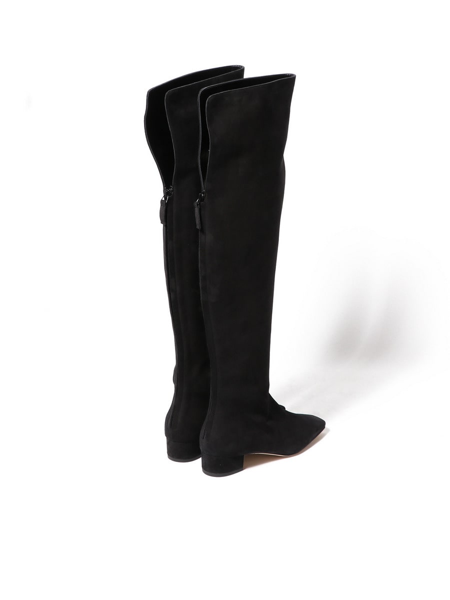 【最終値下げ】Manolo Blahnik 美品 黒 スエード ロングブーツ MANOLO BLAHNIK / GORE ロングブーツ｜ESTNATION ONLINE STORE