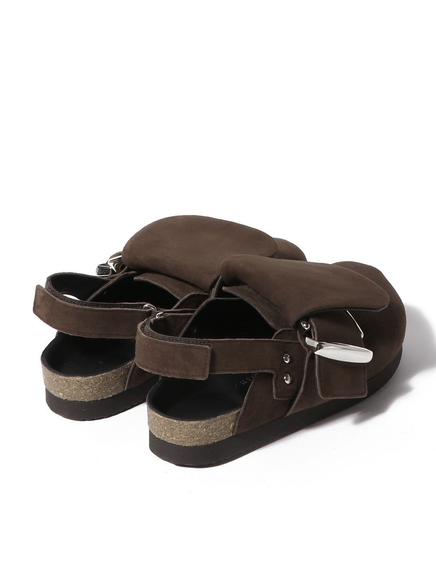 PIPPICHIC ダブルバックル ボアサンダル 38 PIPPICHIC / FEI LONG FLAP 2wayサボ｜ESTNATION ONLINE STORE