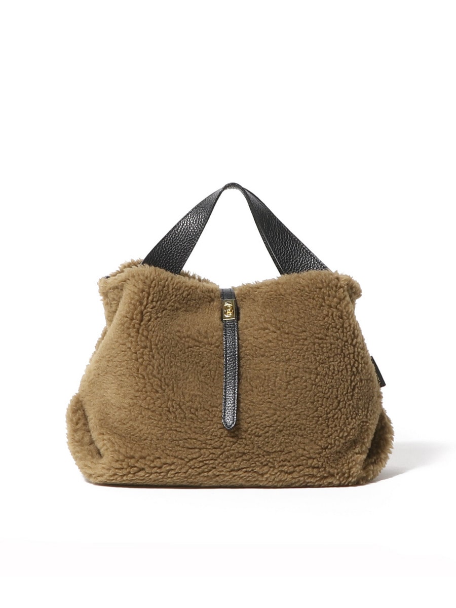 VIOLAd'ORO】エコムートン 2WAYトート ELMO / V-8773 エコバッグ ホワイト