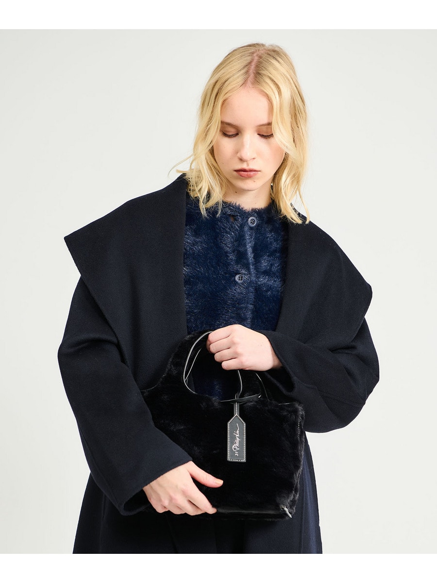 3.1 phillip lim / フェイクファー ミニマーケットトート｜ESTNATION