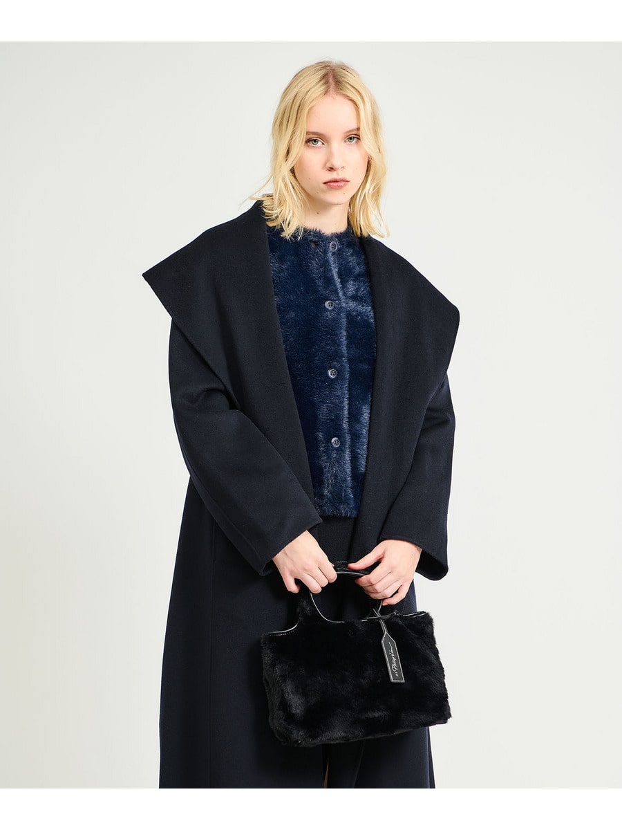 313　lapin-noir 3.1 phillip lim / フェイクファー ミニマーケットトート｜ESTNATION