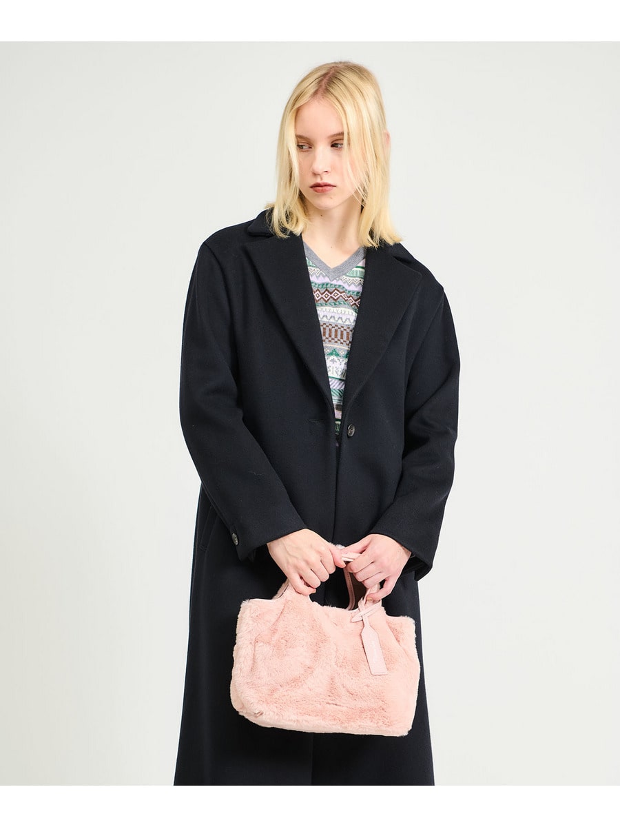 3.1 phillip lim / フェイクファー ミニマーケットトート｜ESTNATION