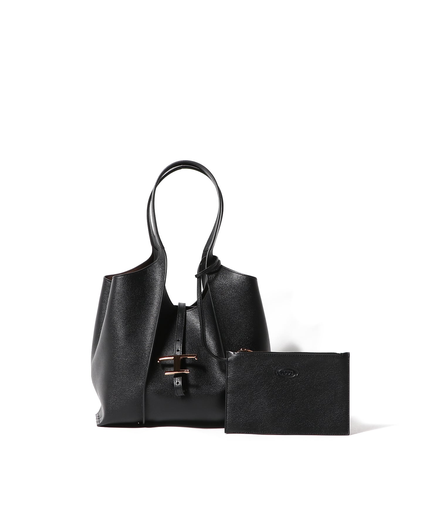 タイムレス レザー ショッピング バッグ 