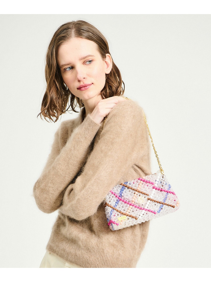 TOOS ビーズショルダーバッグ レディース TOOS / ビーズバッグ《ESTNATION EXCLUSIVE》｜ESTNATION ONLINE STORE