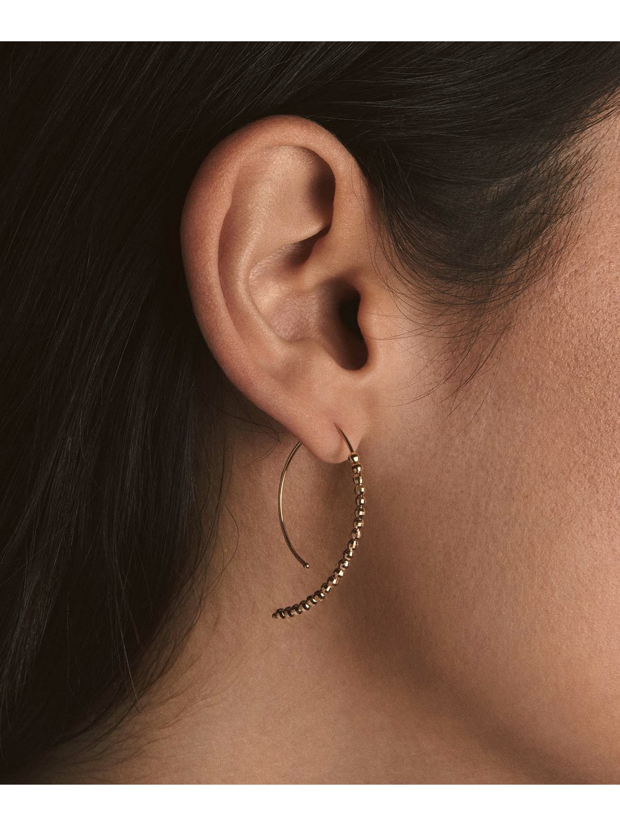 MIZUKI / K14YG スモールバナナフープピアス｜ESTNATION ONLINE STORE