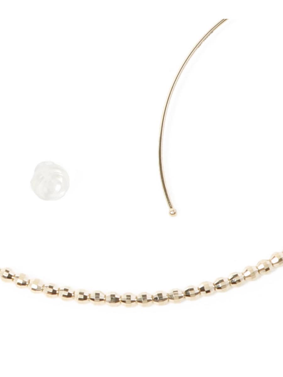 ミズキ　MIZUKI 14KYGスモールバナナフープピアス MIZUKI / 14KYGラージバナナフープピアス｜ESTNATION ONLINE STORE