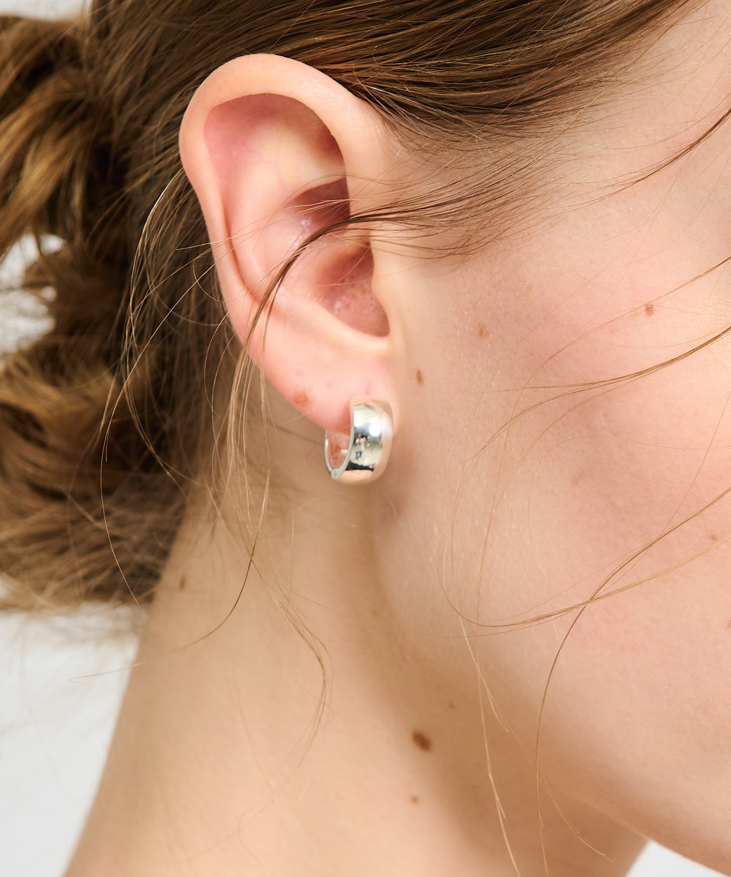 Large Edo Hoops ピアス