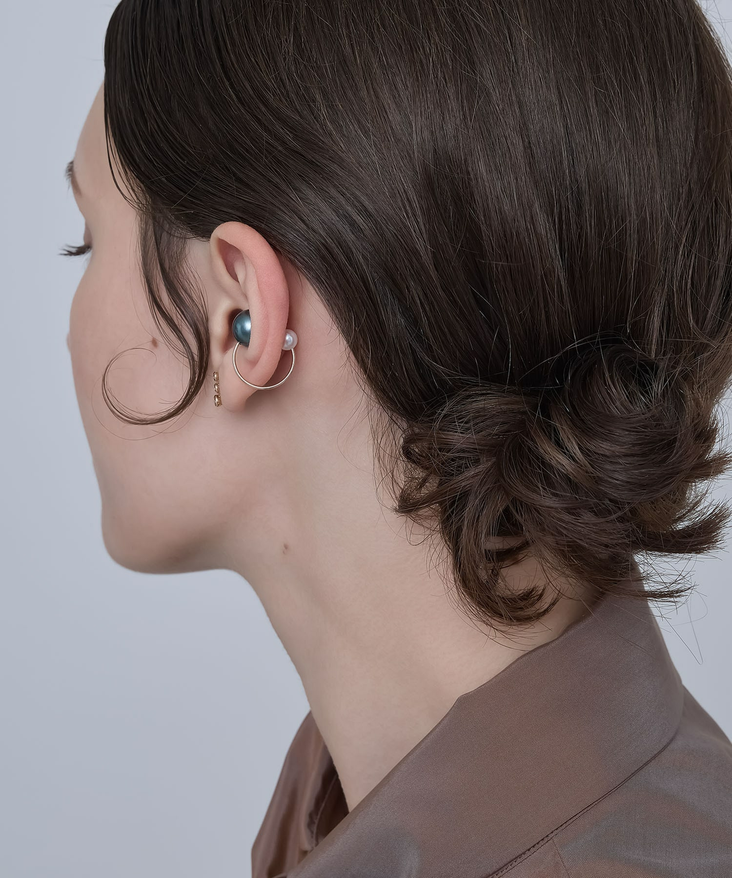 K10YG タヒチパールイヤーカフ