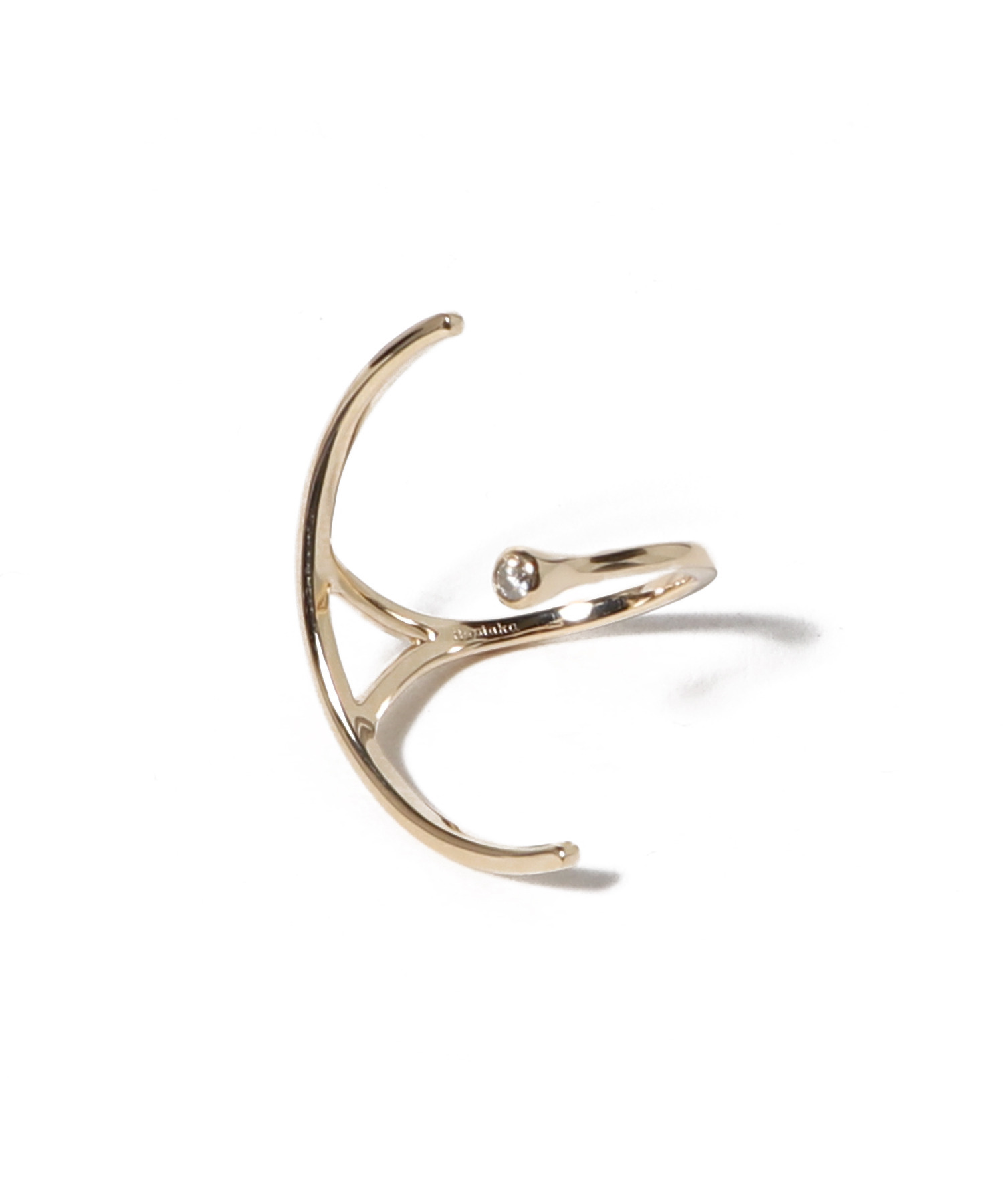 K10YG TREEHOPPER ダイヤモンド リング