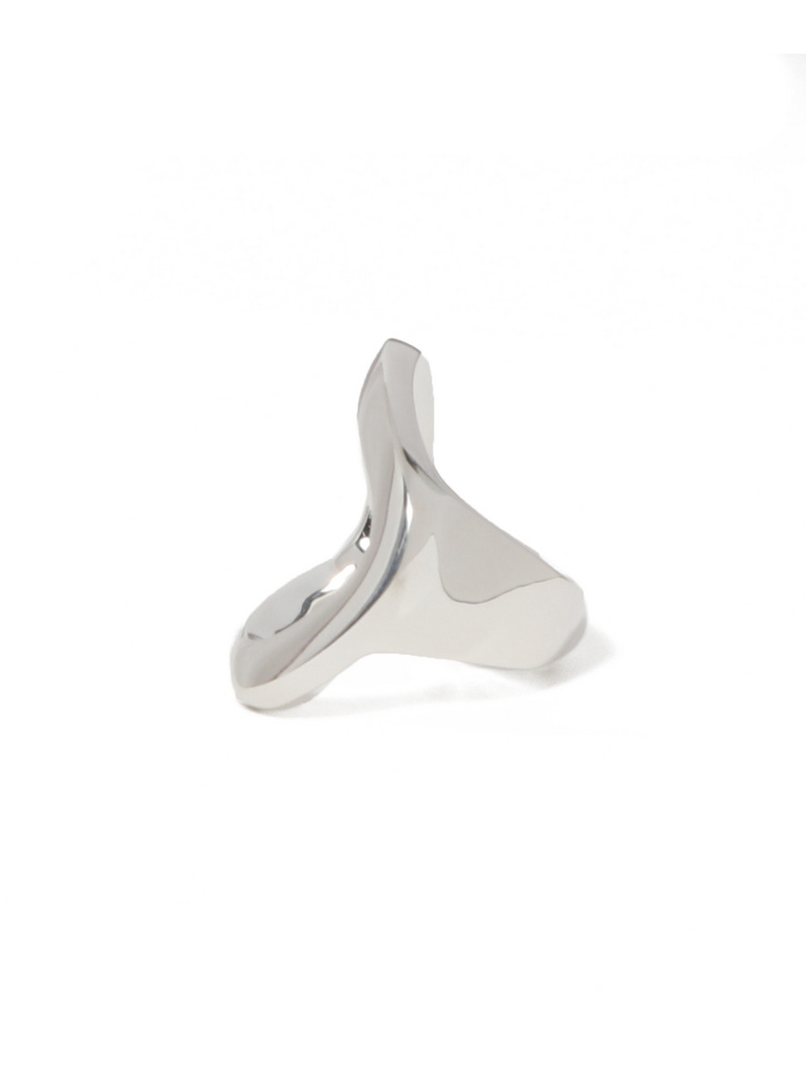 blanc iris OBLONGUE RING 16号　9/30まで限定価格❗️ blanc iris / OBLONGUE シルバー リング｜ESTNATION ONLINE