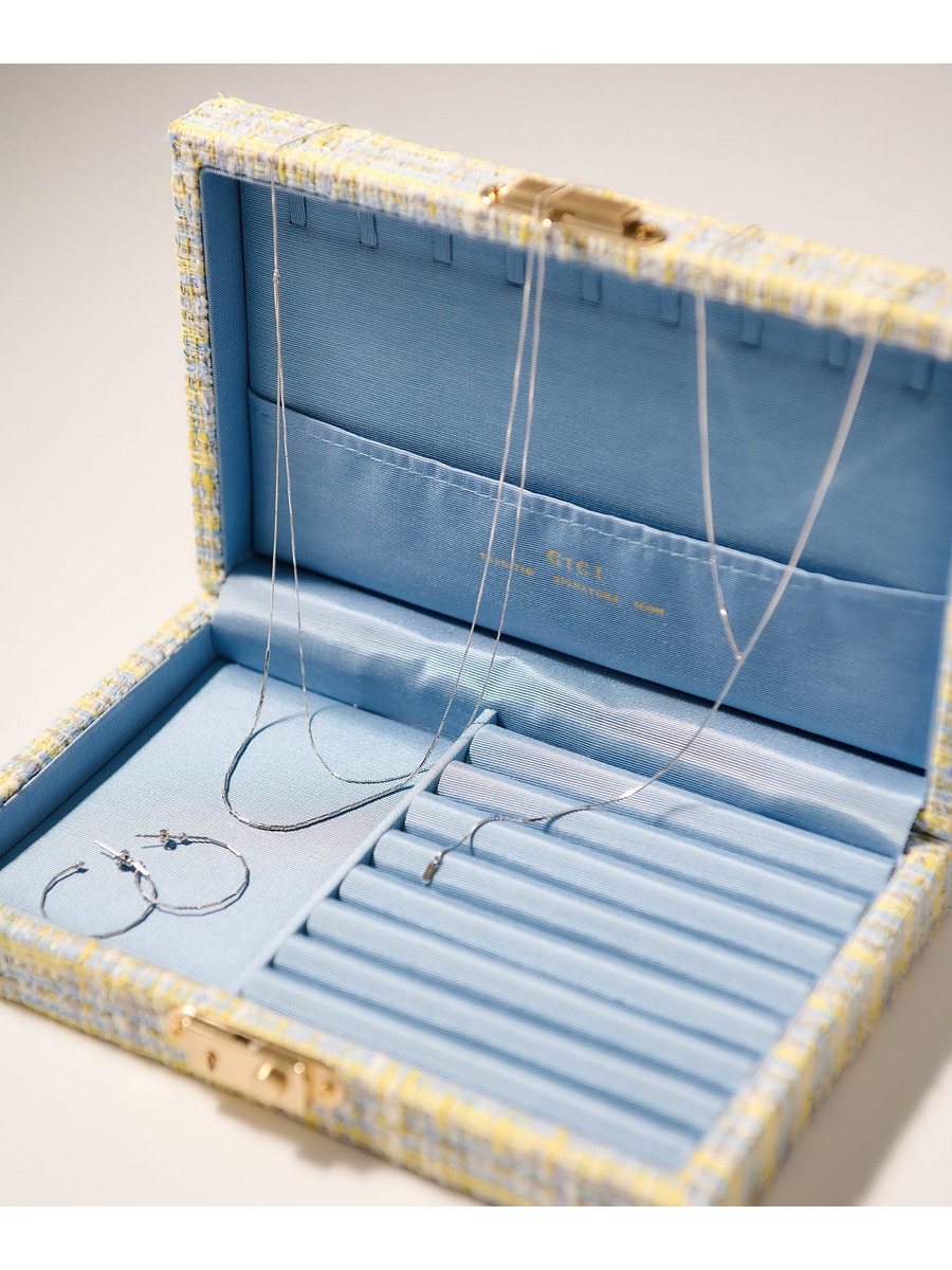 GIGI / K18WG Dazzling ダブルチェーンネックレス《ESTNATION