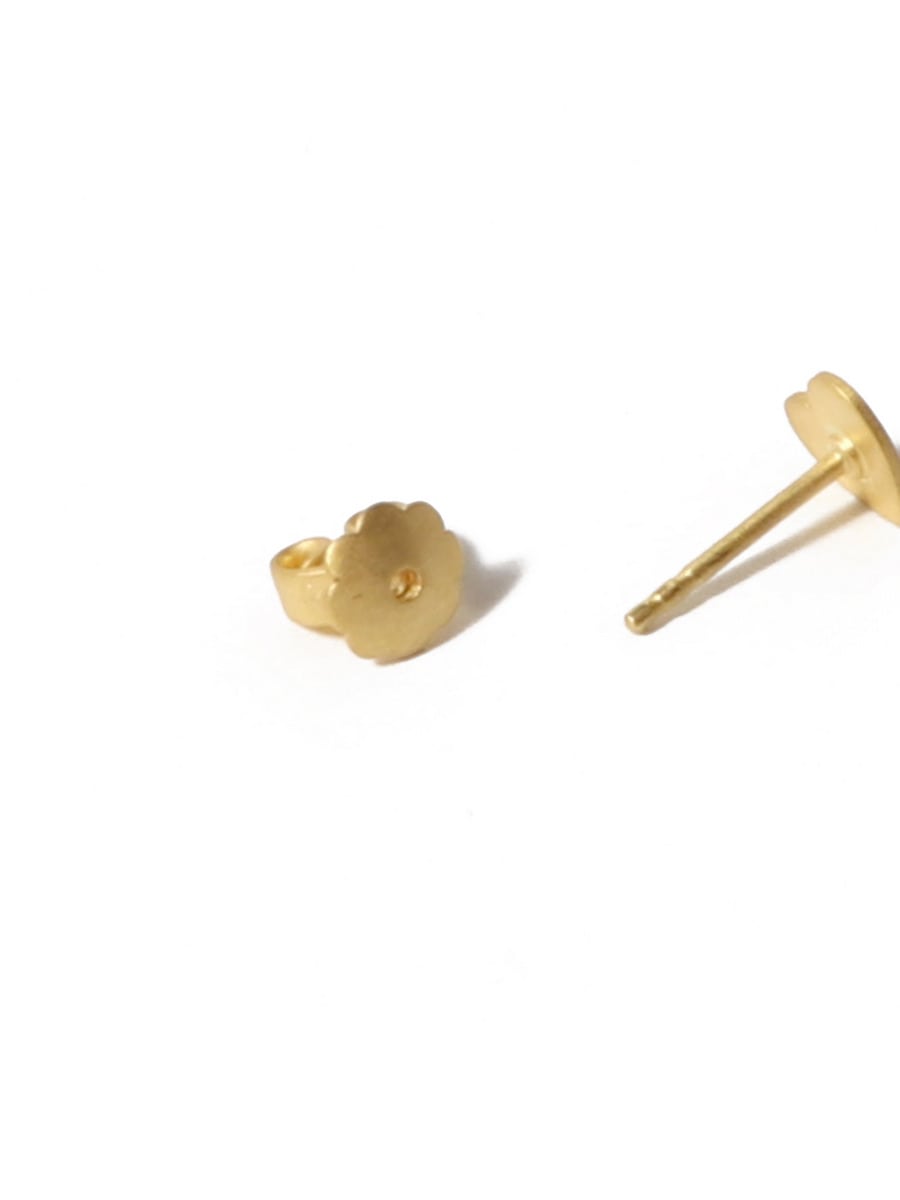 MARIE-HELENE DE TAILLAC / 22Kエナメルハートピアス《ESTNATION