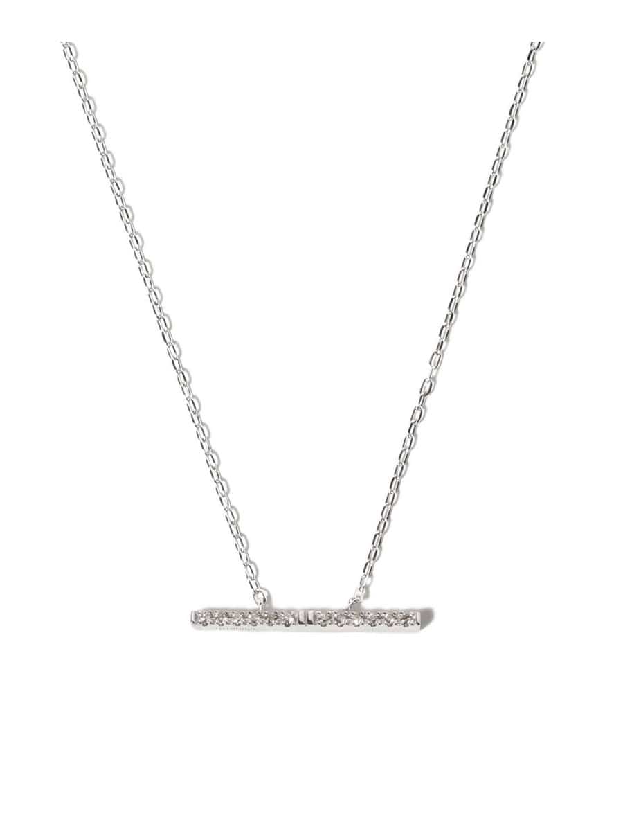 Trapeze M ダイヤモンド ネックレス