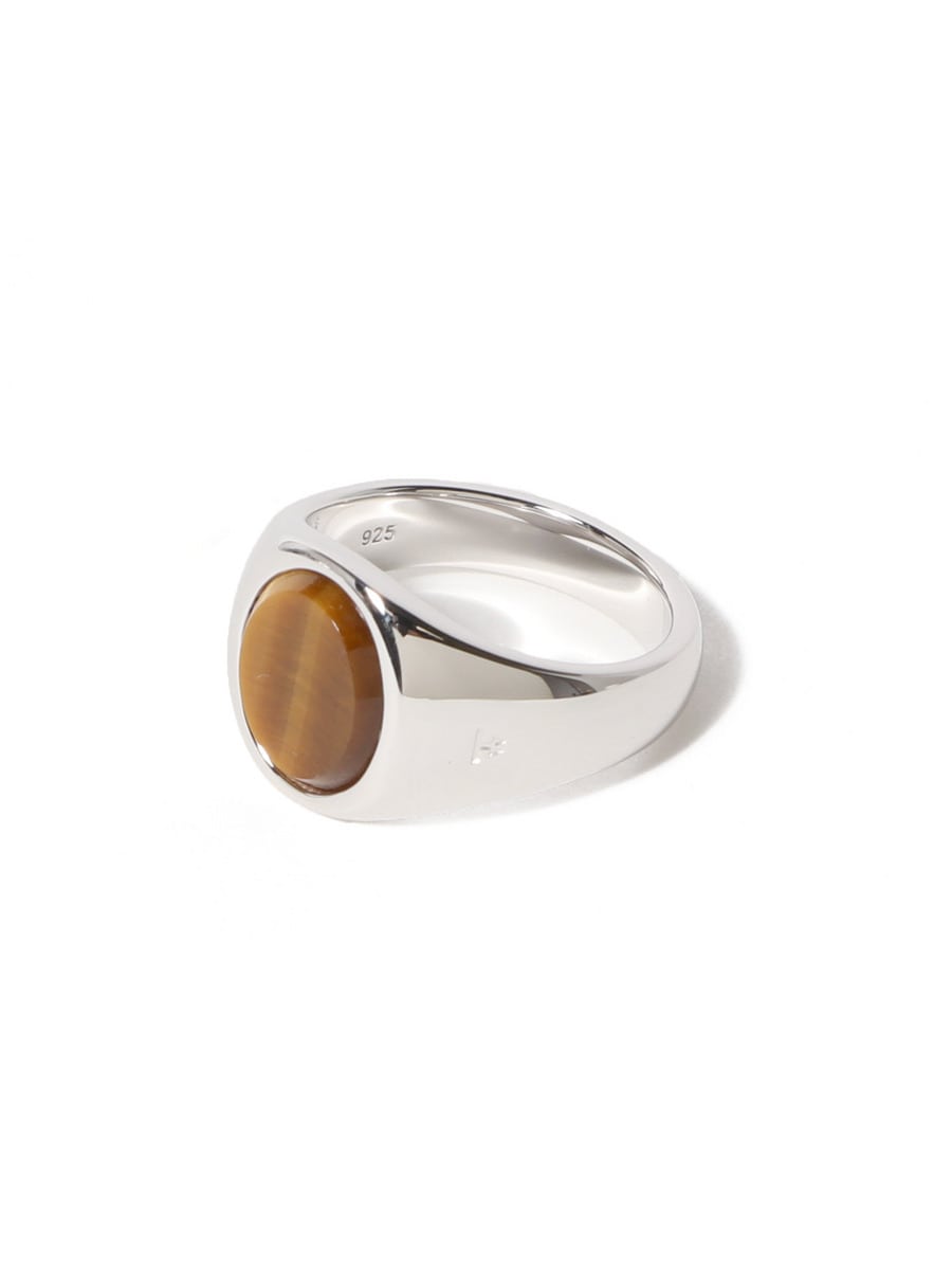 アクセサリー TOMWOOD Champion Ring Black Eye Champion Ring Black Eye - Tom Wood Project Official Online Store
